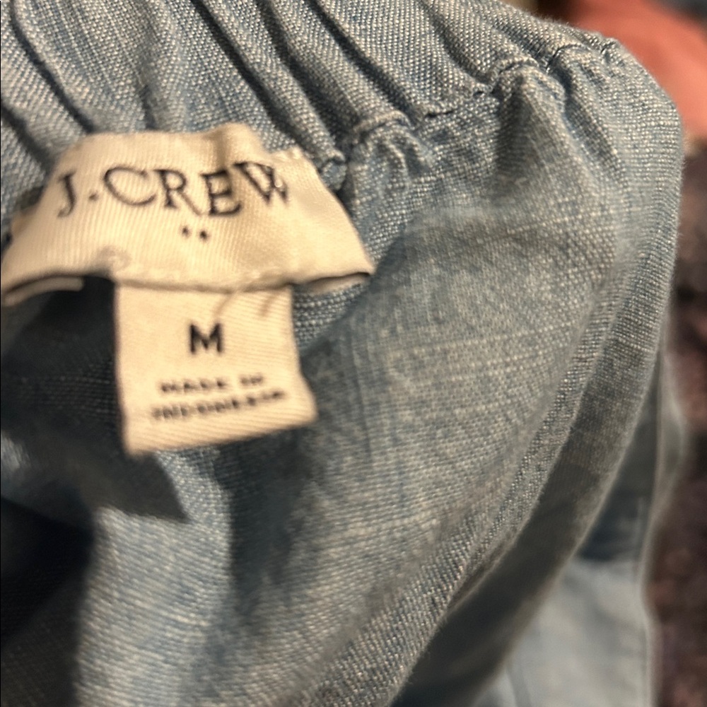 J. Crew Light Blue Chambray Shirt
